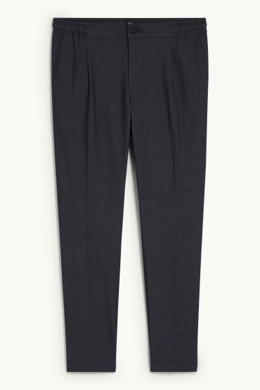 Heren - Chino - tapered fit - Flex - donkerblauw