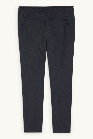 Heren - Chino - tapered fit - Flex - donkerblauw