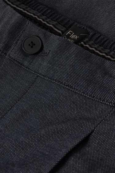 Heren - Chino - tapered fit - Flex - donkerblauw