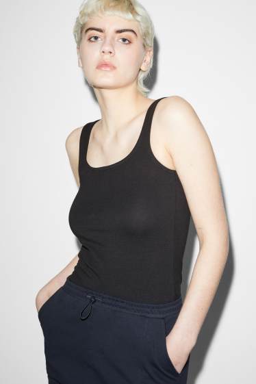 Dames - CLOCKHOUSE - Recover™ - top - zwart