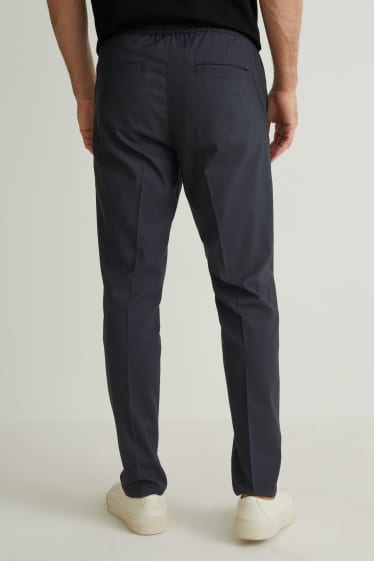 Men - Chinos - tapered fit - Flex - anthracite