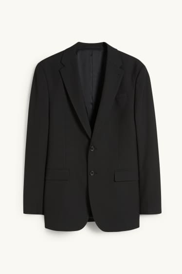 Hommes - Veste de costume - regular fit - Flex - LYCRA® - noir