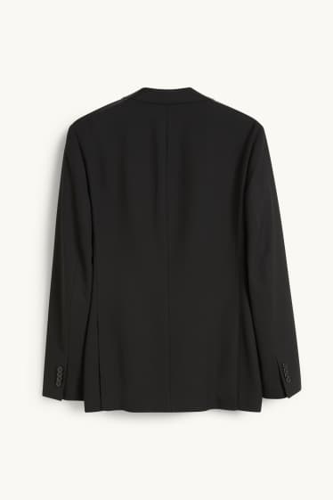 Hommes - Veste de costume - regular fit - Flex - LYCRA® - noir