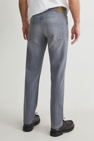 Bărbați - Slim jeans - LYCRA® - denim-gri deschis