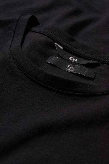 Uomo - T-shirt - Flex - nero