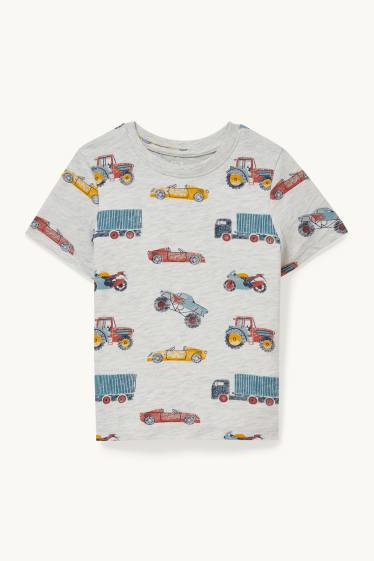 Kinder Jungen - Set - Kurzarmshirt und Shorts - 2 teilig - dunkelblau