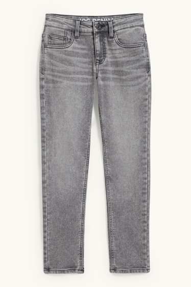 Enfants garçons - Slim jean - jog denim - jean gris