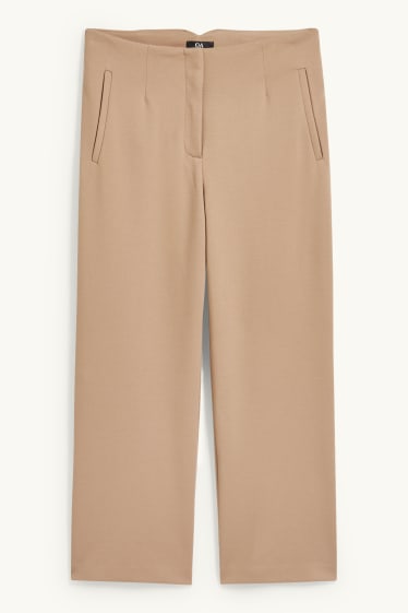 Dames - Culotte - high waist - beige