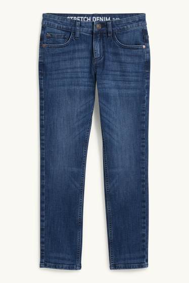 Kinder Buben - Slim Jeans - LYCRA® - dunkeljeansblau