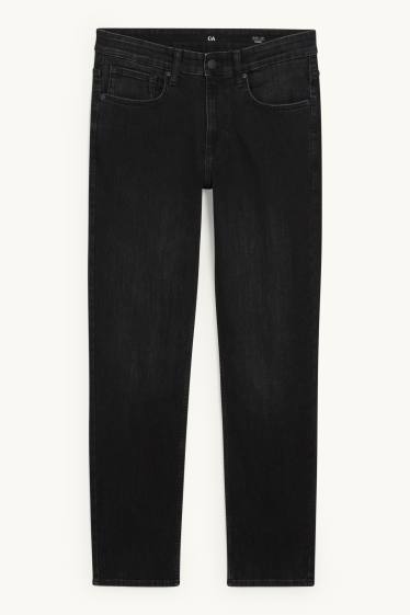 Herren - Straight Jeans - LYCRA® - schwarz