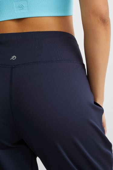 Women - Active trousers - fitness - 4 Way Stretch - dark blue