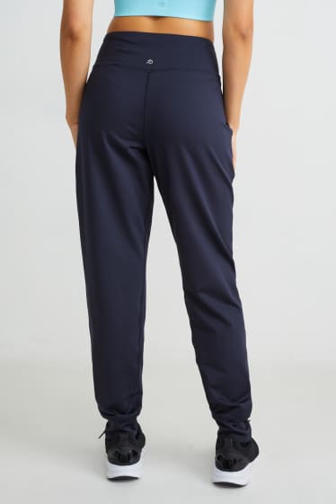 Women - Active trousers - fitness - 4 Way Stretch - dark blue