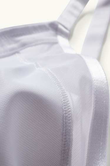 Women - Non-wired bra - non-padded - white
