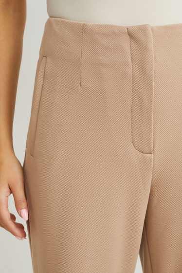 Dames - Culotte - high waist - beige
