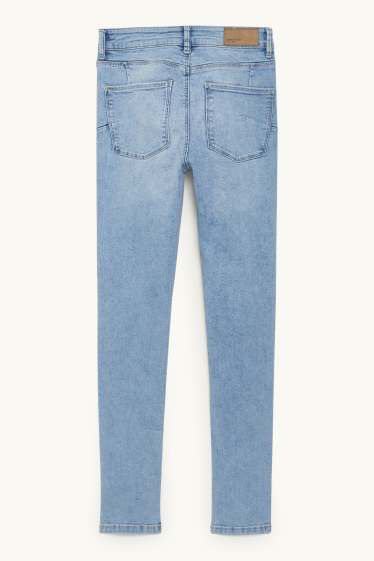 Dona - Skinny jeans - mid waist - texans modeladors - LYCRA® - texà blau clar