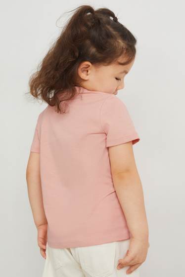 Kinderen: meisjes - T-shirt - roze