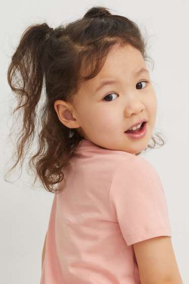 Kinderen: meisjes - T-shirt - roze