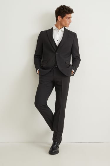 Home - Vestit amb dos pantalons- regular fit - 4 peces - negre