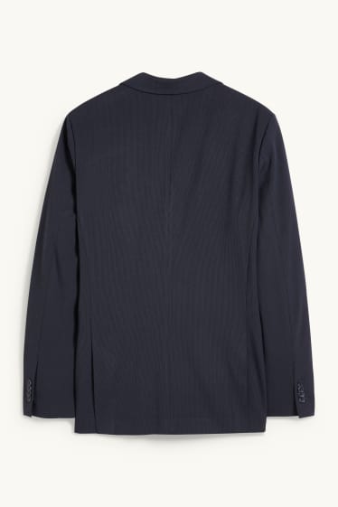 Hommes - Veste de costume - body fit - Flex - LYCRA® - bleu foncé