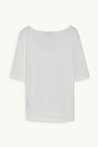 Femmes - T-shirt - blanc