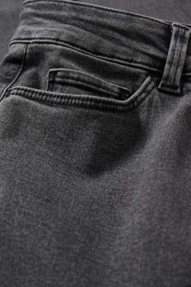 Women - Jegging jeans - high waist - denim-dark gray