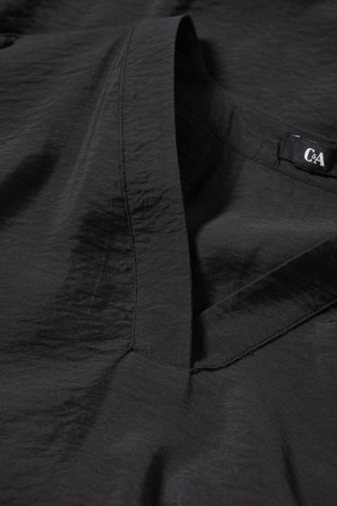 Women - A-line dress - black