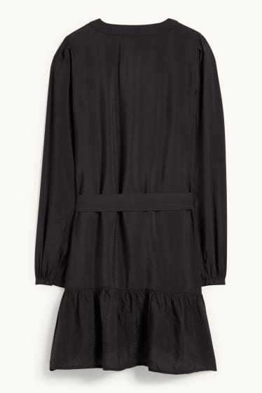Women - A-line dress - black