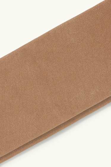 Dames - Set van 2 - panty - 40 DEN - beige