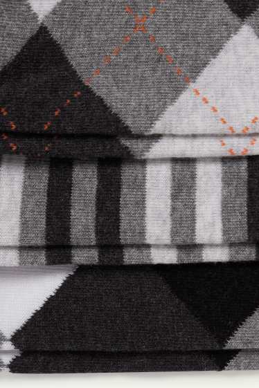 Herren - Multipack 3er - Sneakersocken - LYCRA® - Aloe Vera - grau