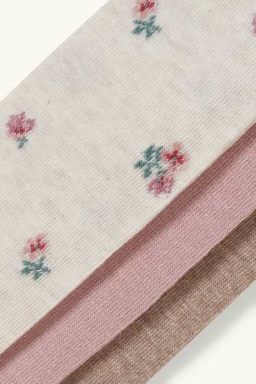 Baby Mädchen - Multipack 3er - Baby-Strumpfhose - hellbeige
