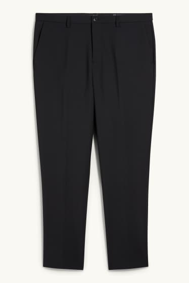 Hommes - Pantalon de costume - slim fit - Flex - 4 Way Stretch - LYCRA® - bleu foncé