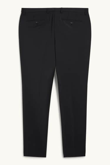 Hommes - Pantalon de costume - slim fit - Flex - 4 Way Stretch - LYCRA® - bleu foncé