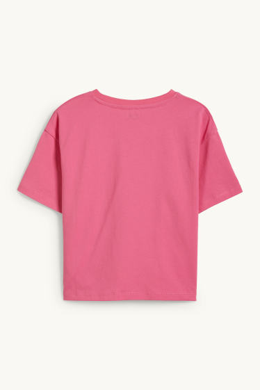Kinder Mädchen - Kurzarmshirt - pink