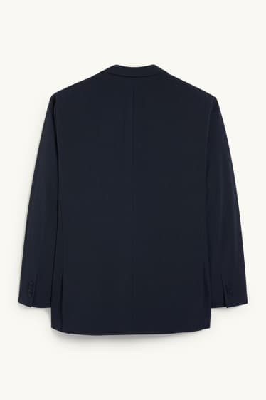 Hommes - Veste de costume - regular fit - Flex  - bleu foncé