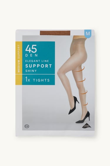 Dona - Mitges fines - LYCRA® - 45 DEN - beix