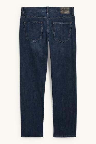 Hommes - Straight jean - LYCRA® - jean bleu foncé