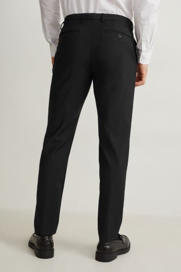 Hommes - Pantalon de costume - slim fit - Flex - 4 Way Stretch - LYCRA® - bleu foncé