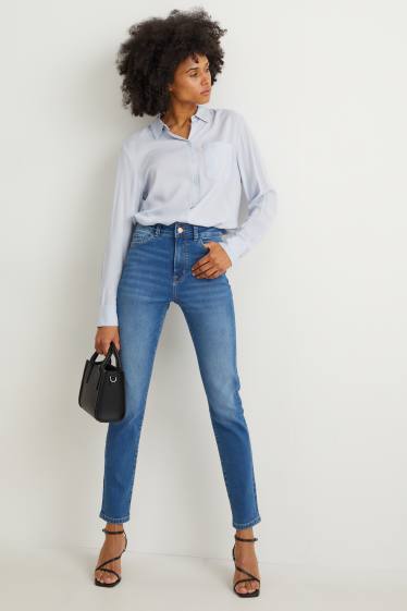Dona - Slim jeans - high waist - shaping jeans - LYCRA® - texà blau clar
