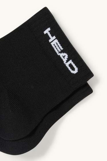 Uomo - HEAD - confezione da 5 - calzini corti - nero