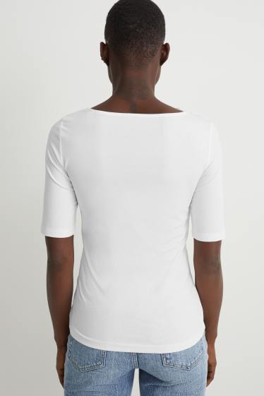 Femmes - T-shirt - blanc