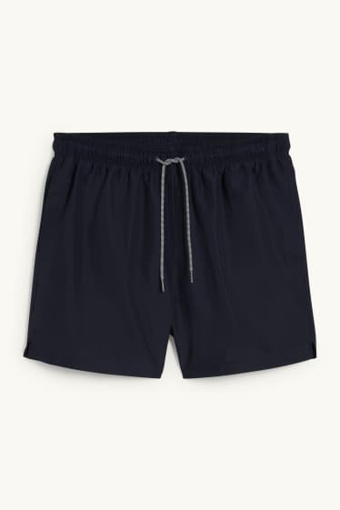 Hommes - Short de bain - bleu foncé