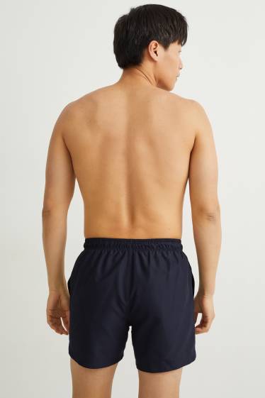 Hommes - Short de bain - bleu foncé