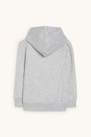 Unisex - Hoodie - genderneutral - hellgrau-melange