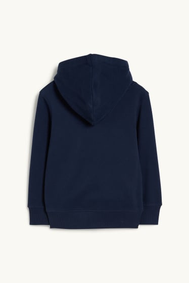 Enfants garçons - Sweat à capuche - genderneutral - bleu foncé