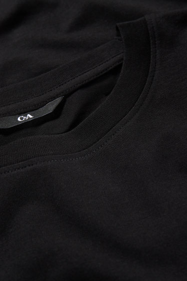 Heren - Longsleeve - zwart