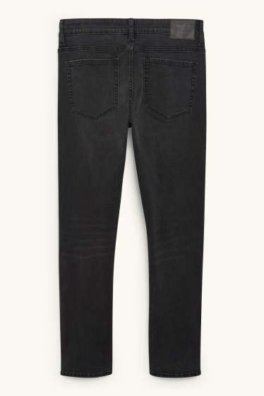Heren - Skinny jeans - jeansdonkergrijs