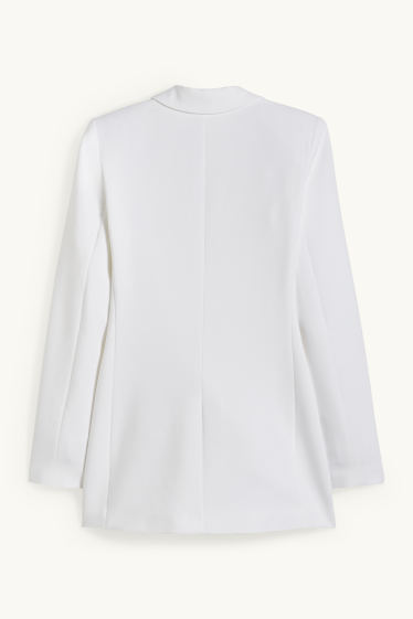 Women - Business blazer - regular fit - white