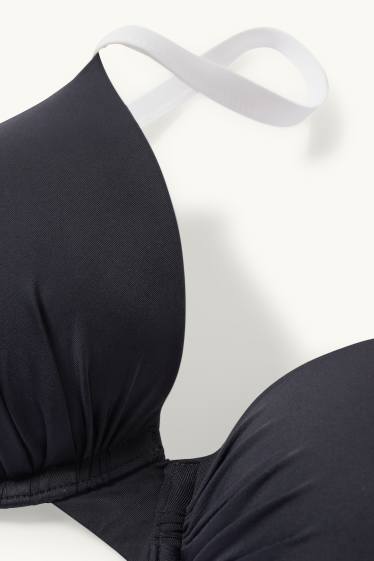Damen - Bikini-Top mit Bügel - wattiert - LYCRA® XTRA LIFE™ - schwarz