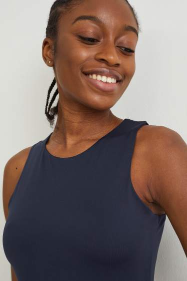 Femmes - Body basique - bleu foncé