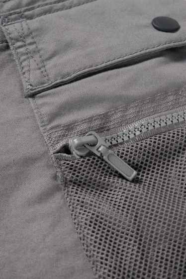 Herren - Cargoshorts - grau